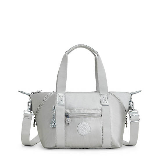 Sacs À Bandoulière Kipling Art Mini Metallic Argent | FR 1834PJ